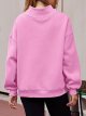 Women's Oversized Sweatshirt Turtleneck Pullover Long Sleeve Hoodie Tops